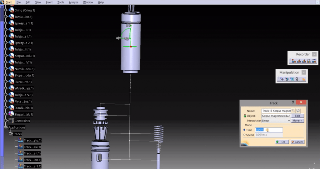 CATIA V5 DMU FITTING